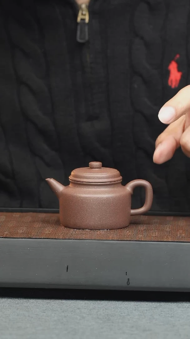 【闪购商品】紫砂茶壶五堂 剑流德钟-90cc