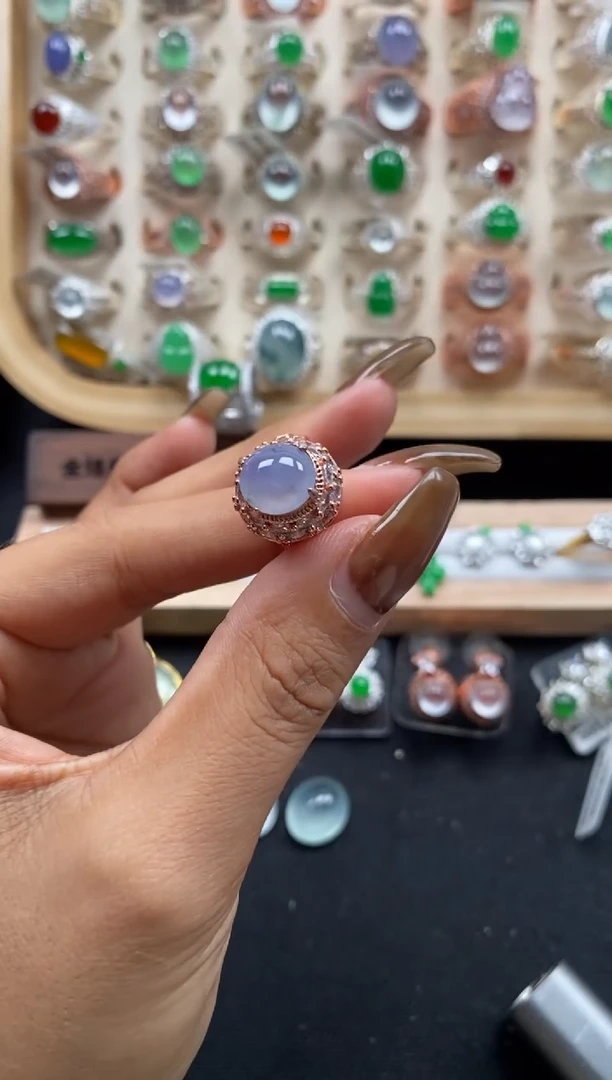 未镶嵌戒指翡翠缅甸天然a货翡翠