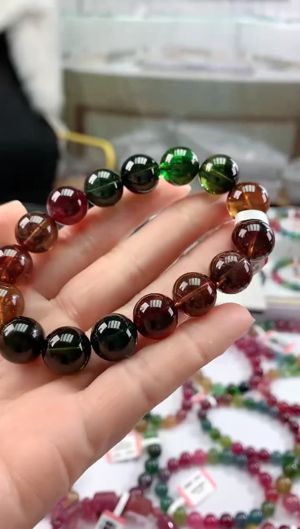 【闪购商品】碧玺手链未镶嵌多样性发一条