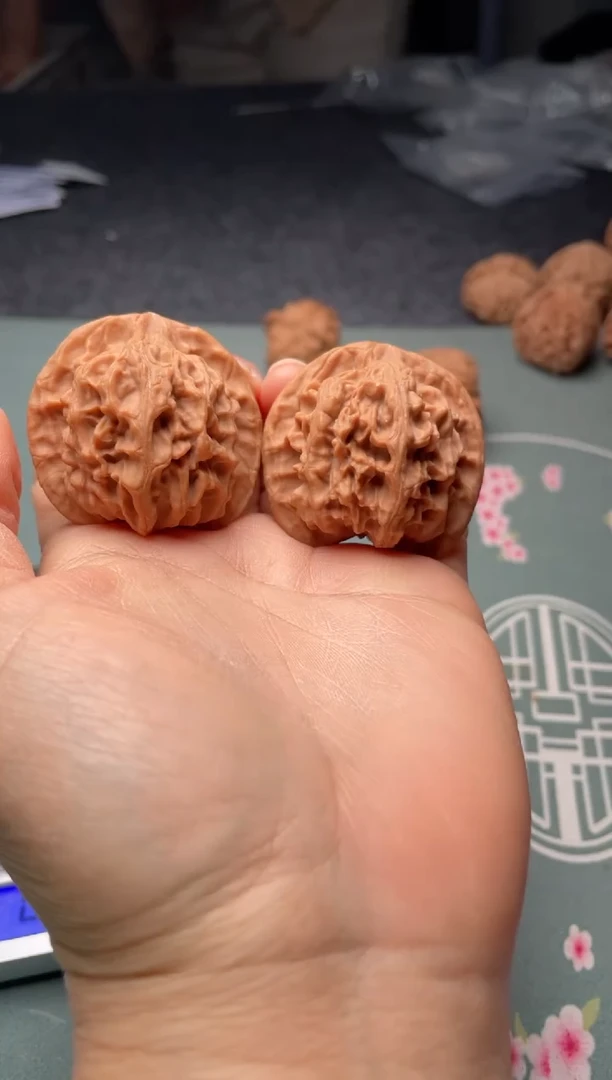 把件文玩核桃w289  天地 42尺