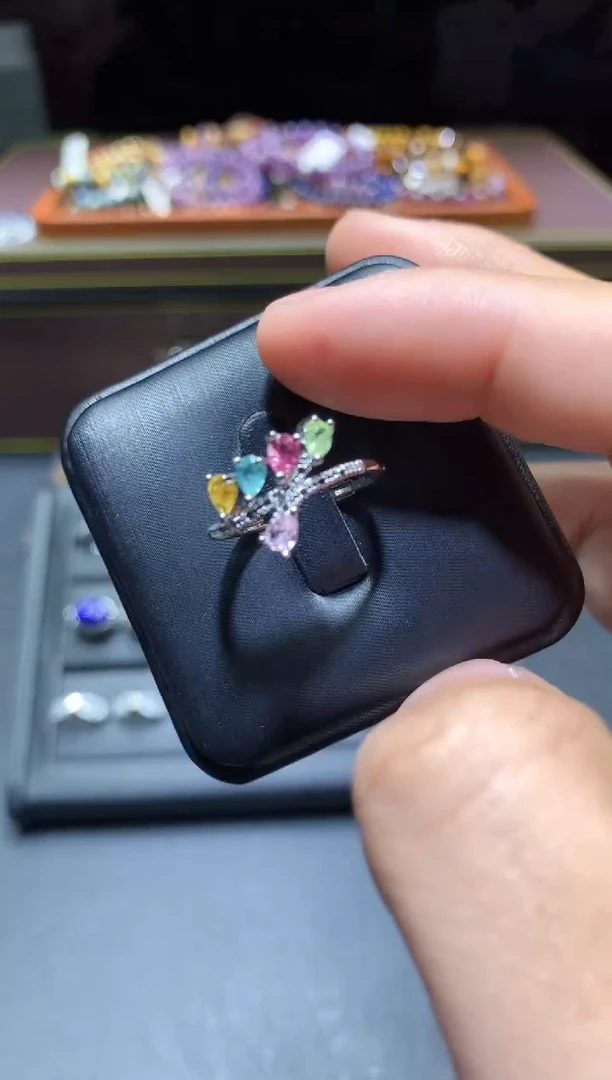 【闪购商品】碧玺戒指未镶嵌T120【多样性发其一】