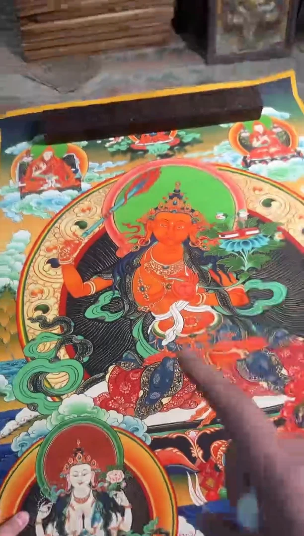 卷轴画卷轴画旭旭的唐卡