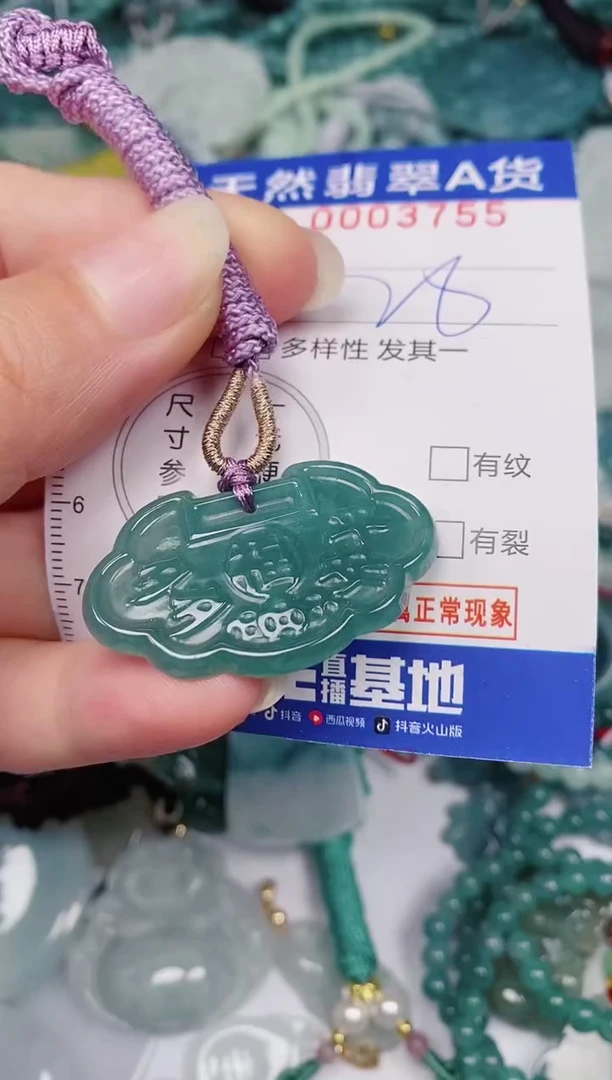 颈饰未镶嵌翡翠00003755
