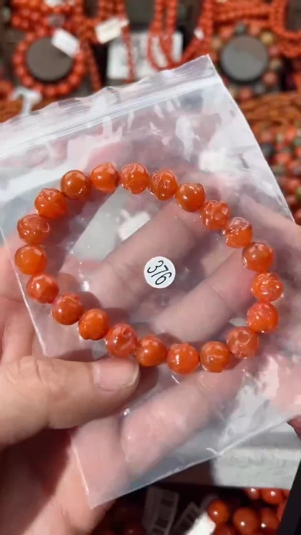【闪购商品】南红玛瑙手串未镶嵌9