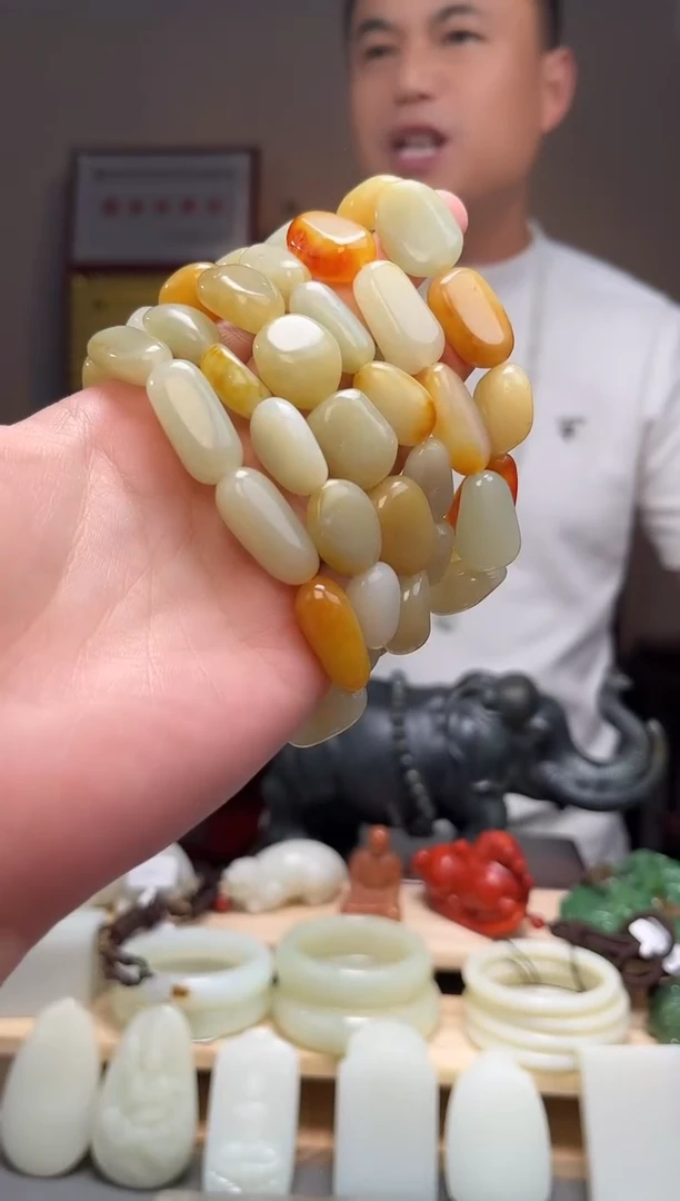 颈饰未镶嵌和田玉手串多样性发拍一发一