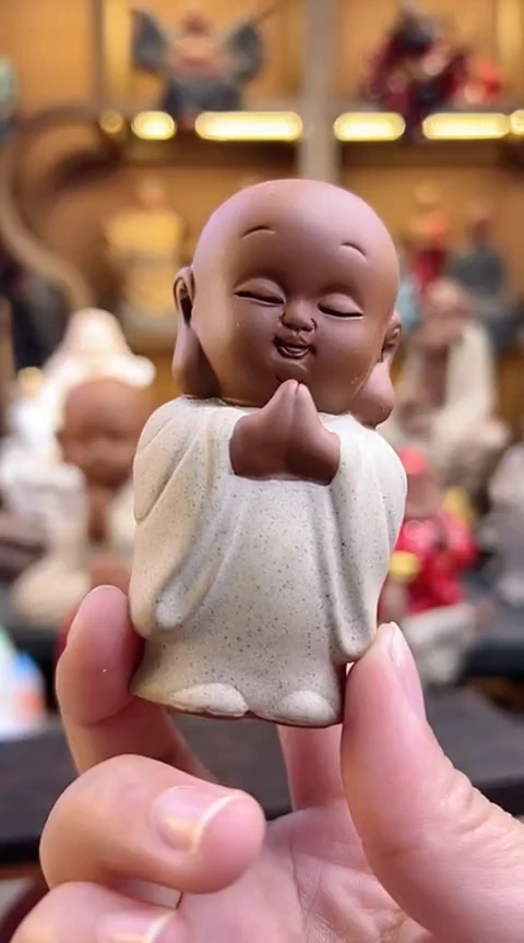 紫砂茶宠器闵茶宠摆件