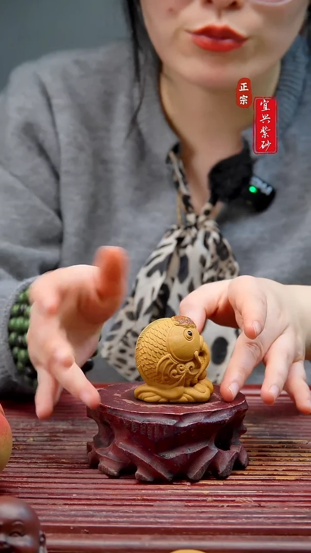 紫砂宜兴紫砂摆件