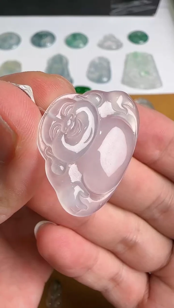 翡翠未镶嵌吊坠(不含链)佛公