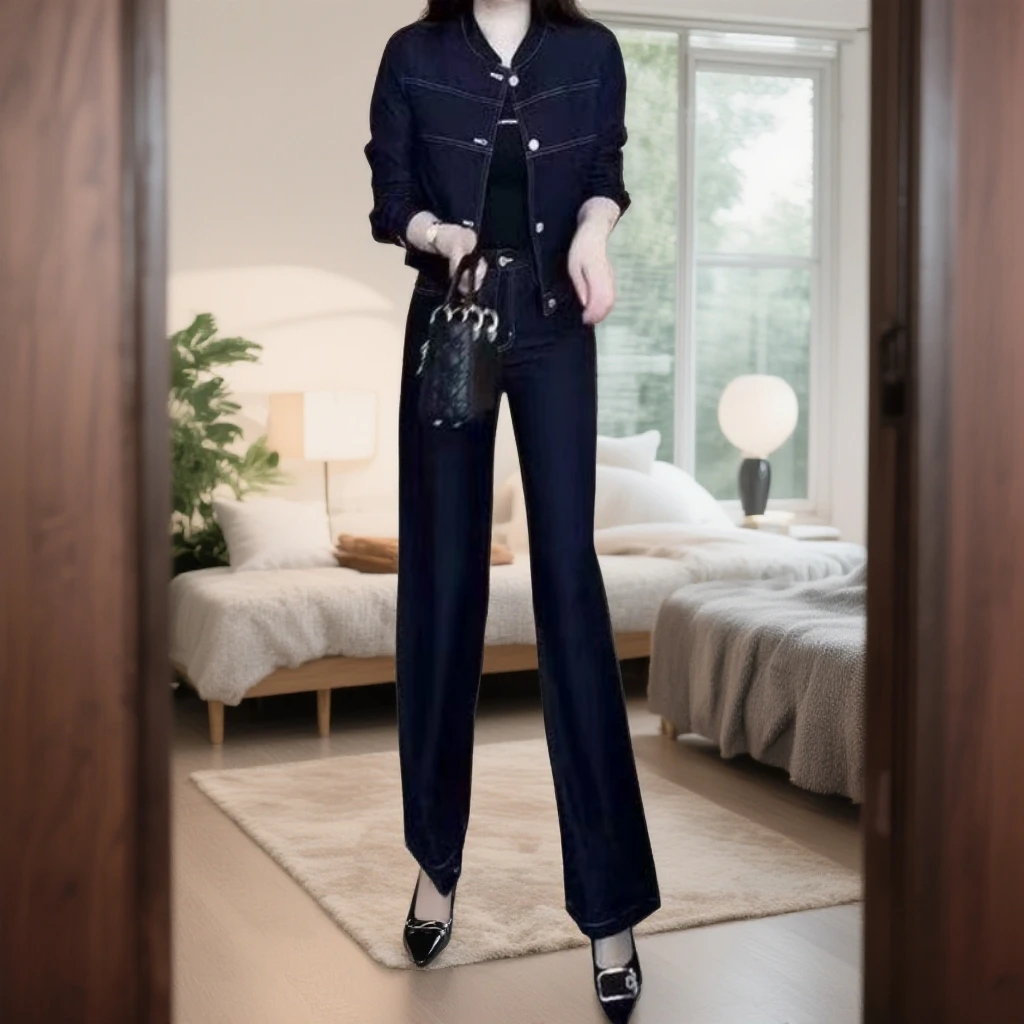 【小妹轻奢女装】秋冬时尚休闲洋气显瘦显高通勤时尚套装25-06