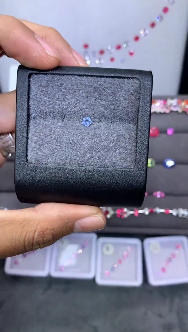 蓝宝石裸石未镶嵌五角星 蓝宝石 0.33ct