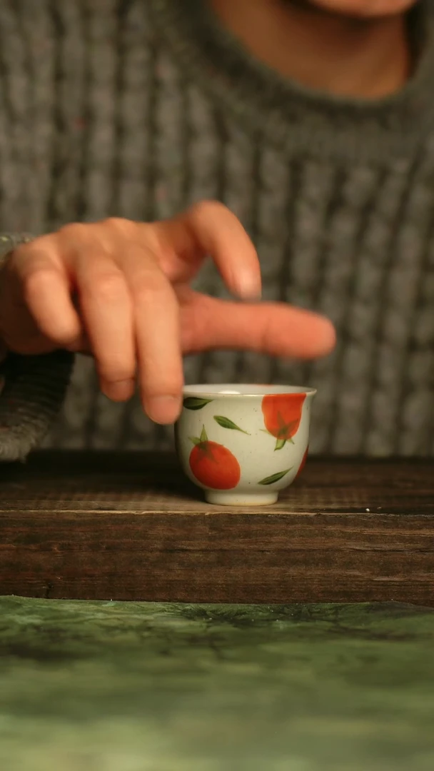 瓷器青诗集手工手绘瓷器