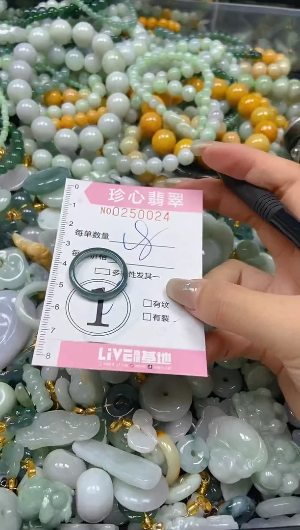 翡翠未镶嵌颈饰闪购0250024