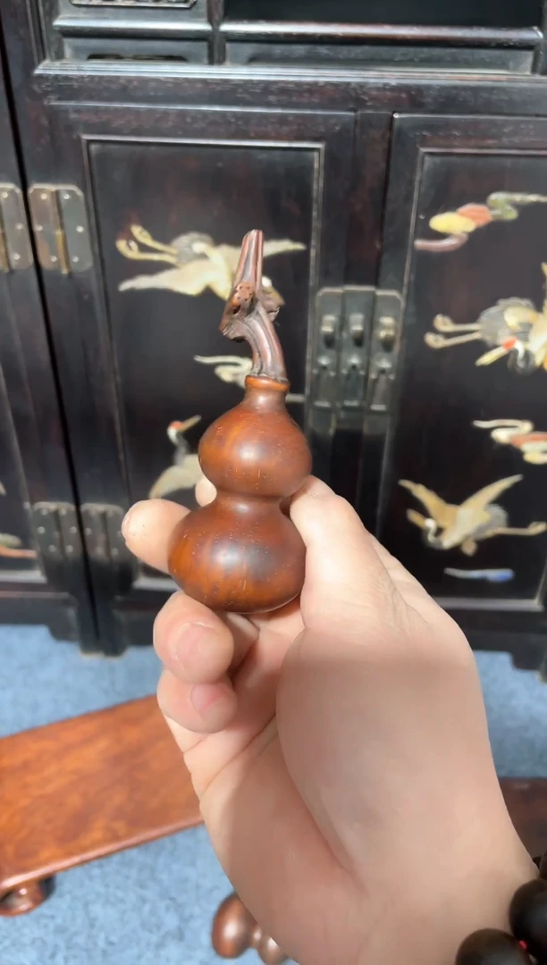 【闪购商品】木木艺老郑木器葫芦把件