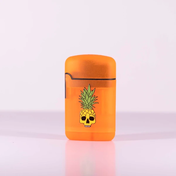 英伽潮玩【潮流夜光】趣味设计高温蓝焰直冲防风防水防爆充气打火机