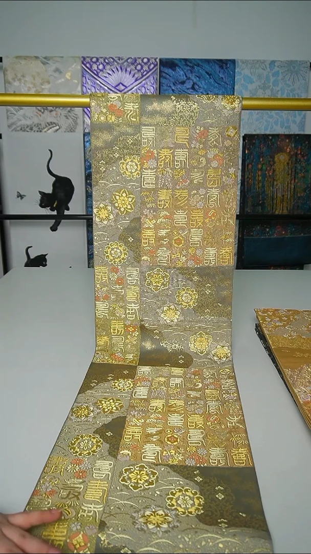 织绣织锦89寿字纹宝箱