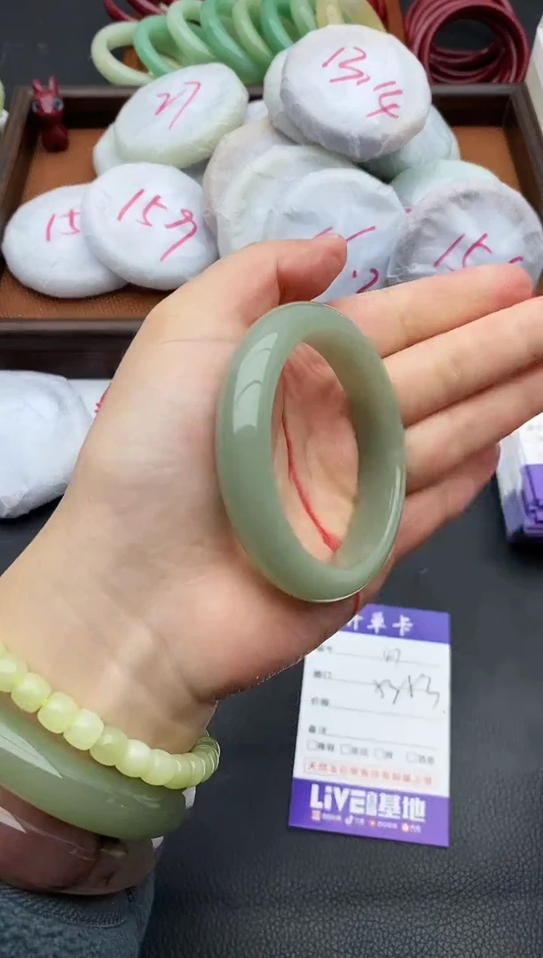 未镶嵌手镯石英质玉47+52/53