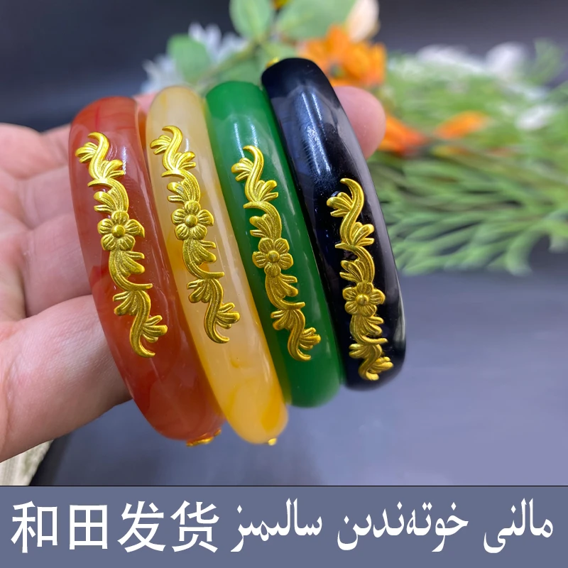 非金属亚克力手镯 bilayzuk手镯 古风简约民族风女款时尚新疆包邮