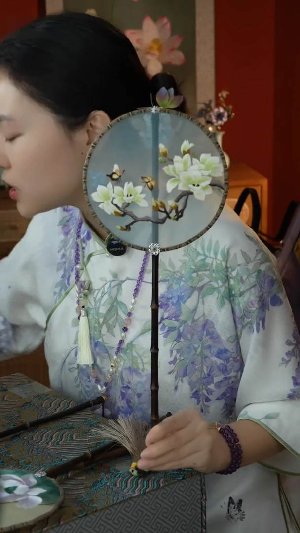 刺绣纯手工非遗国风饰品