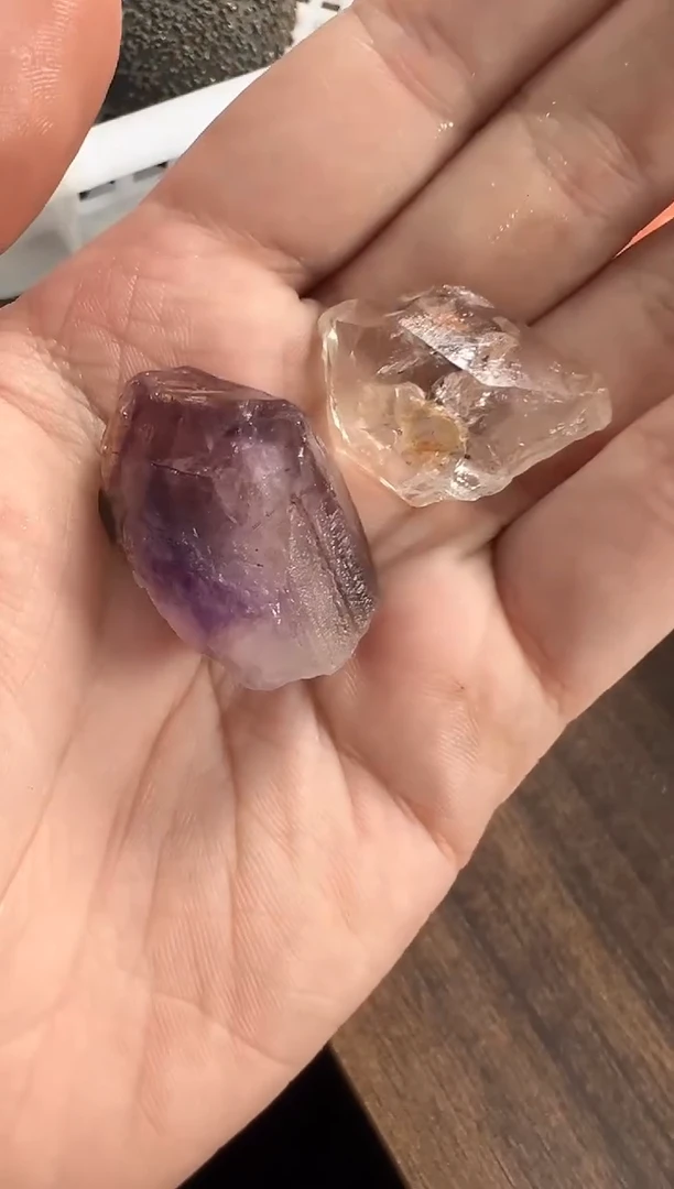 未镶嵌珠宝半成品水晶M3160 拍一发二