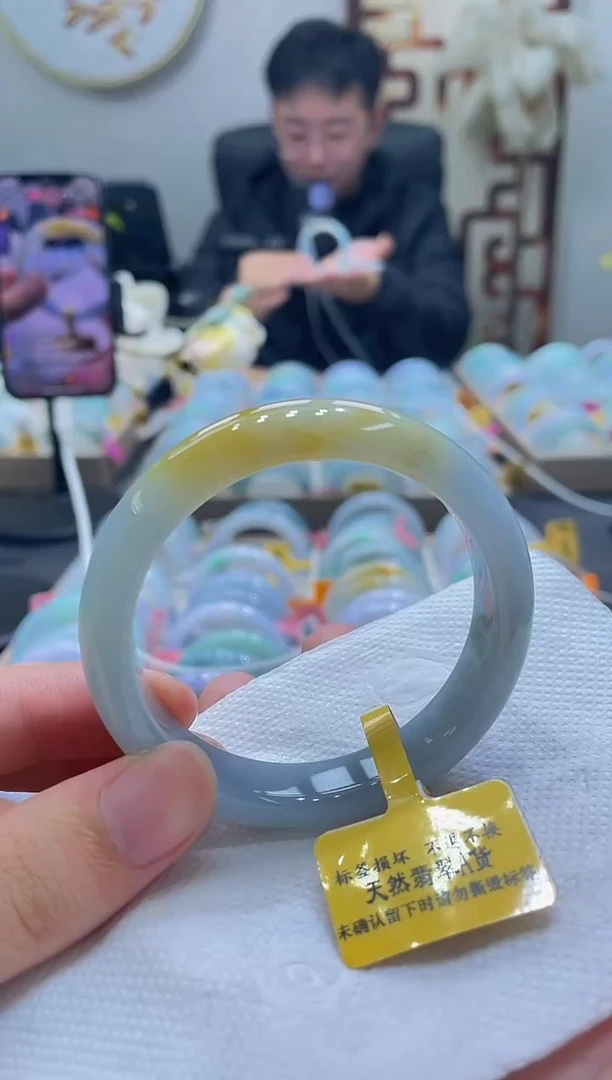 未镶嵌手镯翡翠139-55