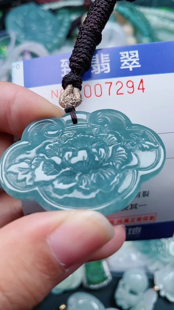 颈饰未镶嵌翡翠.0007294