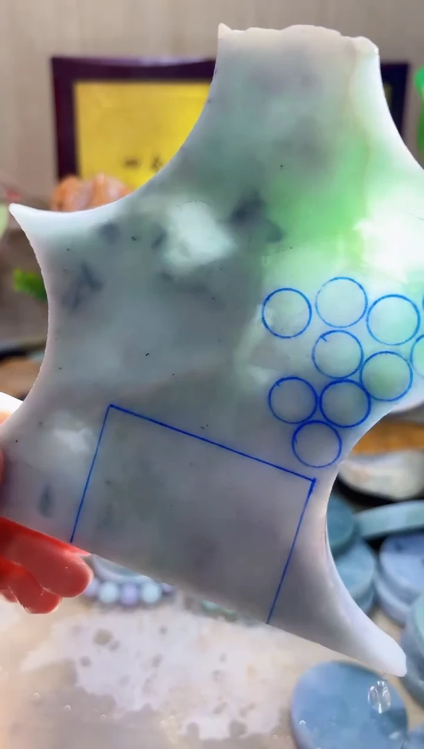 翡翠挂件未镶嵌 A货璀丫丫2738