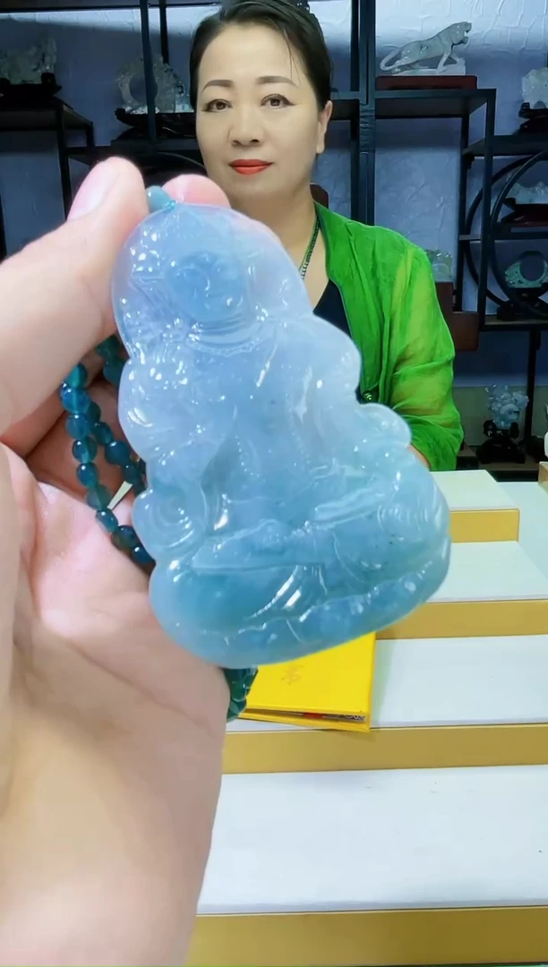 定制翡翠未镶嵌毛货05300034多样性发其一