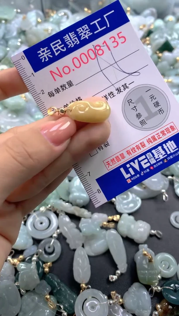 颈饰未镶嵌翡翠8135