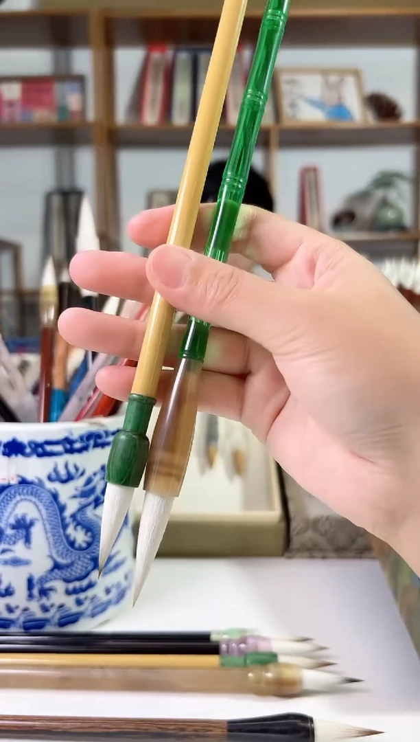 朝**✨两支兼毫中楷毛笔