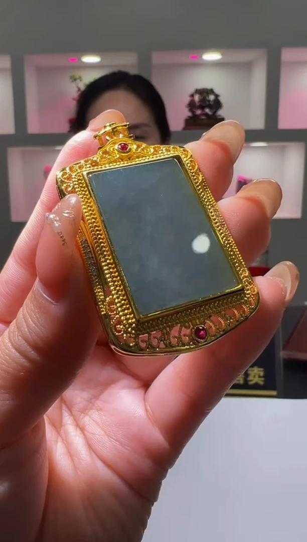 【闪购商品】翡翠颈饰未镶嵌1-Y2025-2-16-8