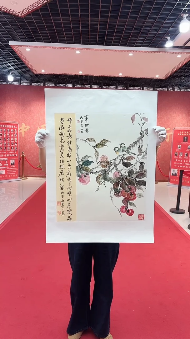 国画道一老师绘画作品E13-4