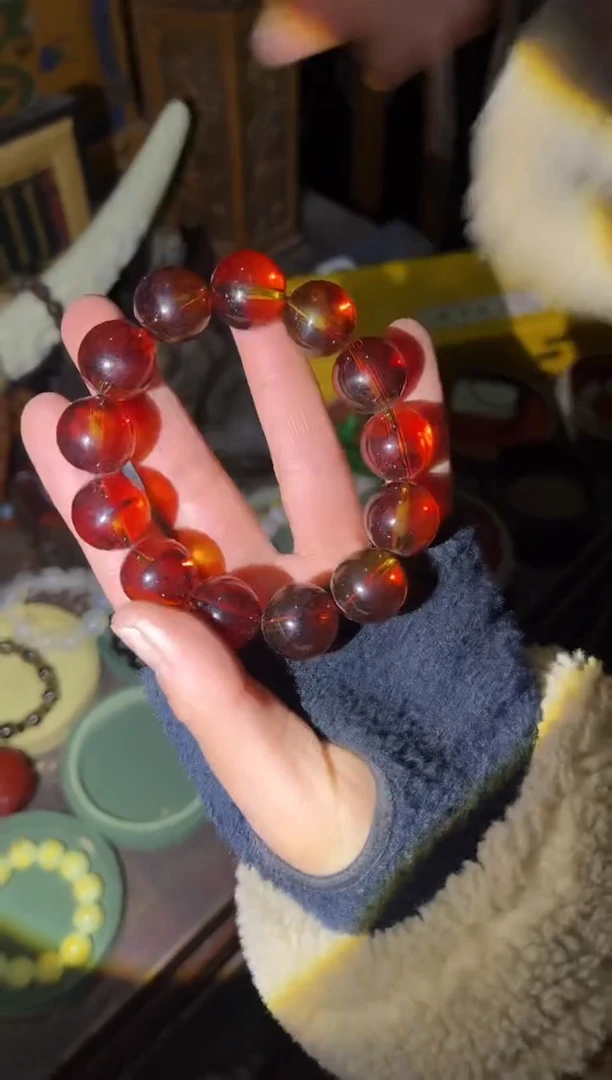 【闪购商品】琥珀手链未镶嵌52咚咚咚咚咚咚咚咚