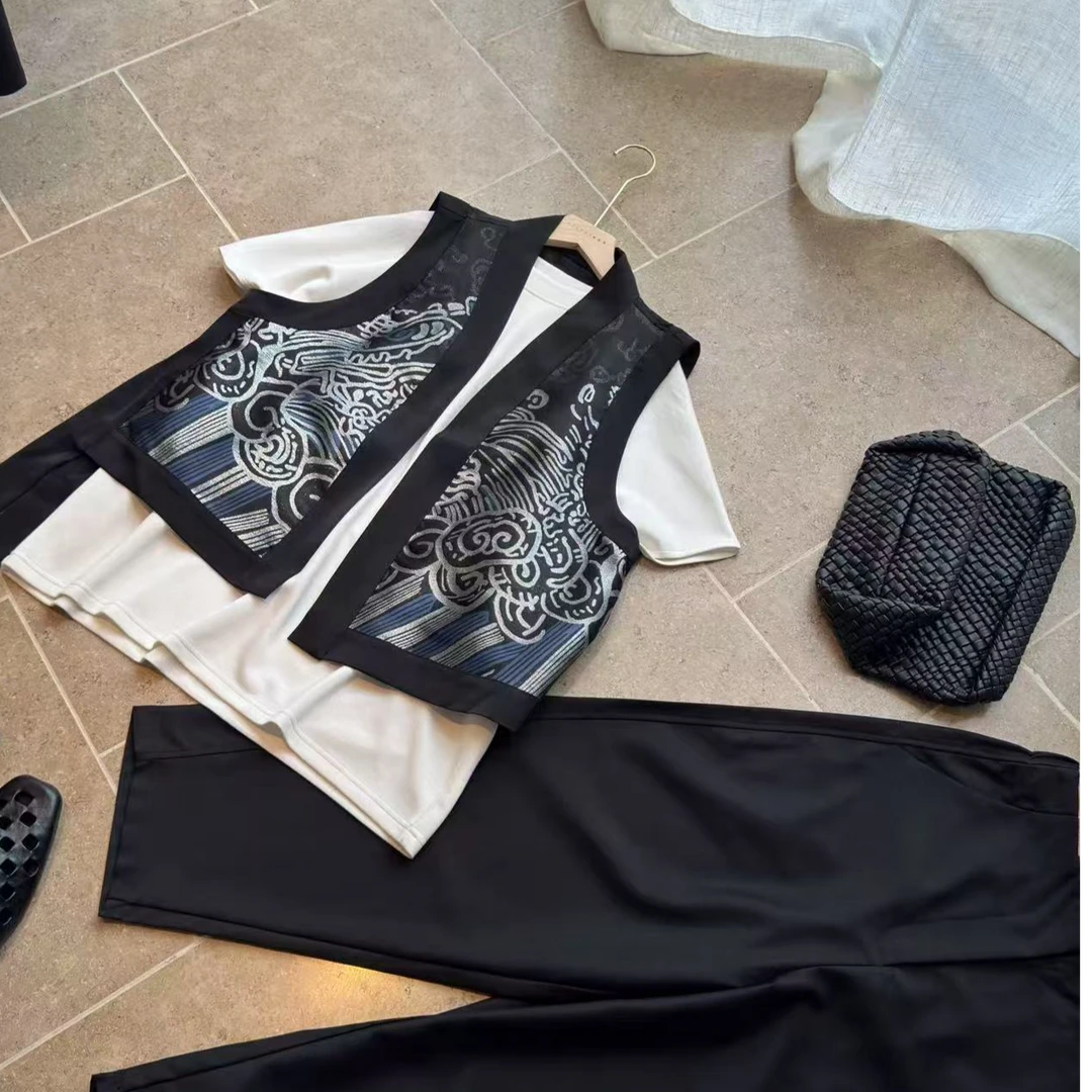 【暗违】设计师款小众调性宽松马甲四季百搭休闲不挑人时尚