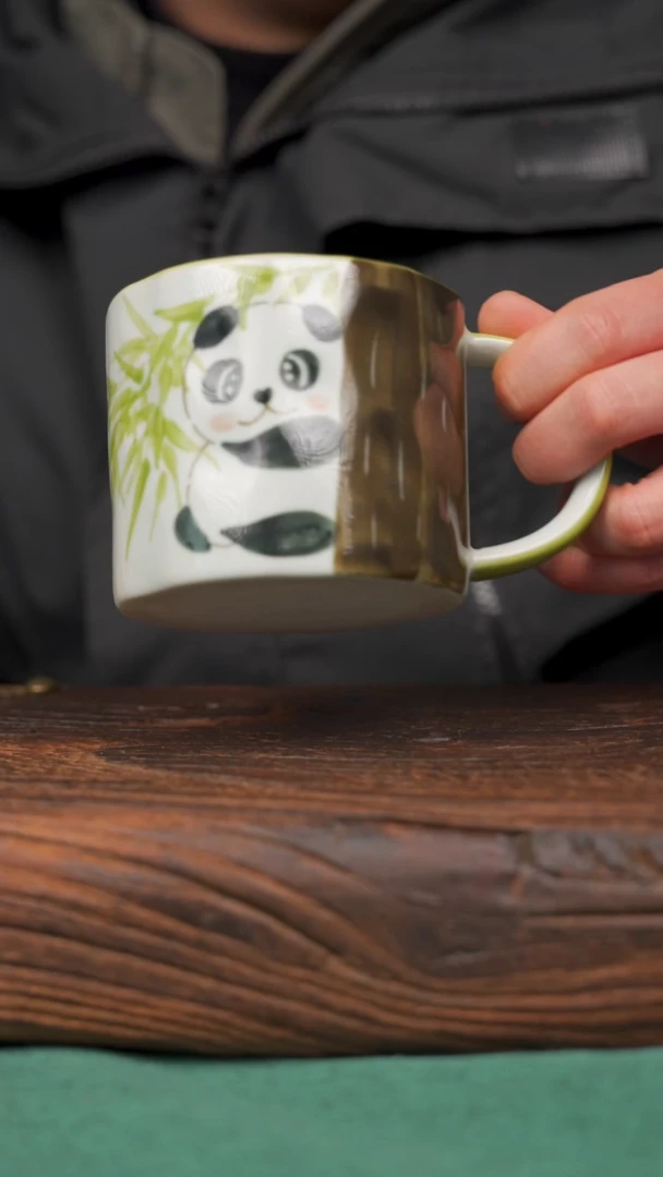 【闪购商品】瓷片67景德镇杯釉下手工手绘瓷器