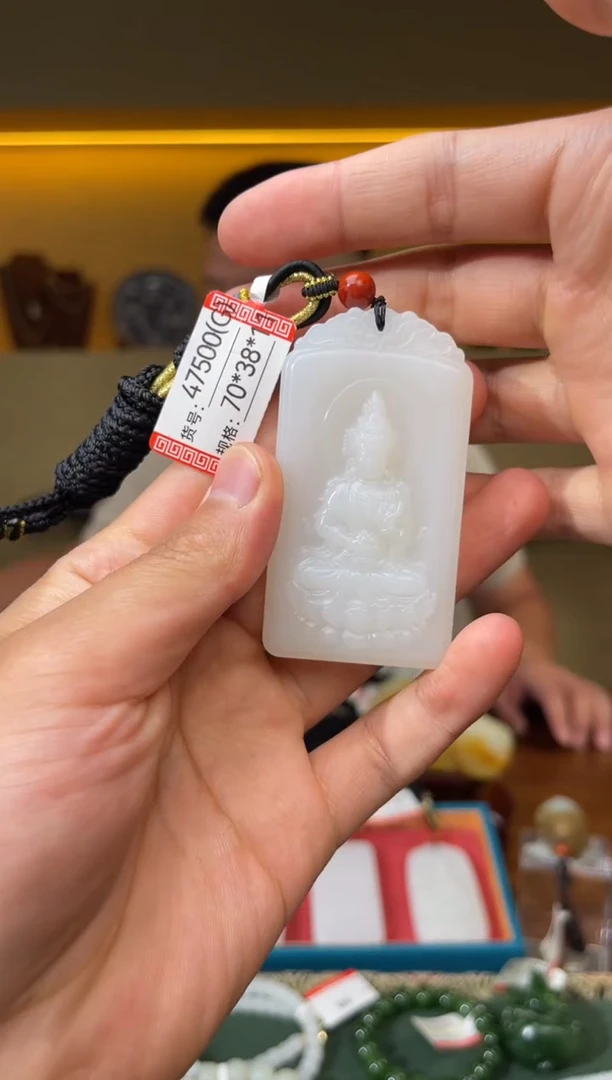 和田玉未镶嵌颈饰G