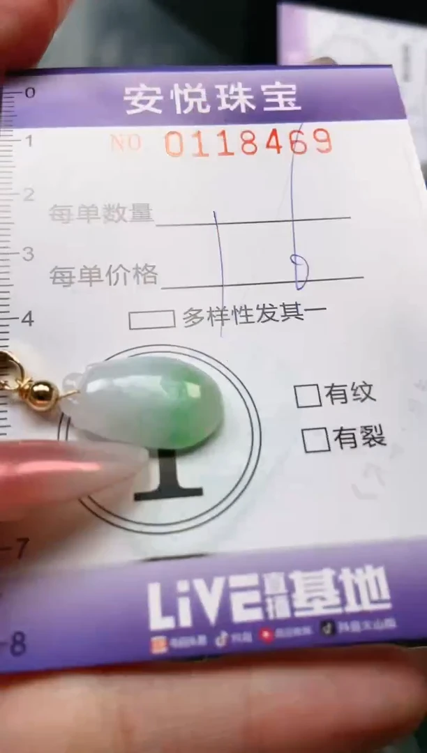 【闪购商品】翡翠颈饰未镶嵌闪购0118469