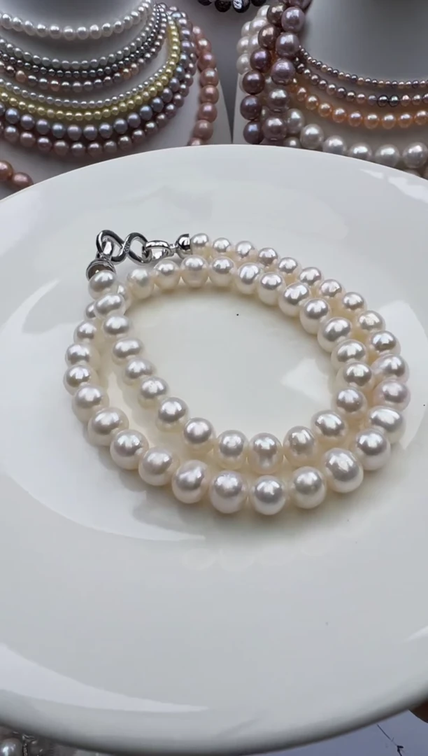 淡水珍珠未镶嵌颈饰1