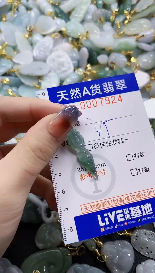 颈饰未镶嵌翡翠天然A货翡翠