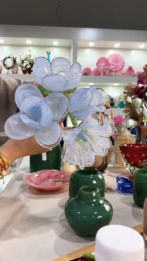 慕忆家手作琉璃花瓶4