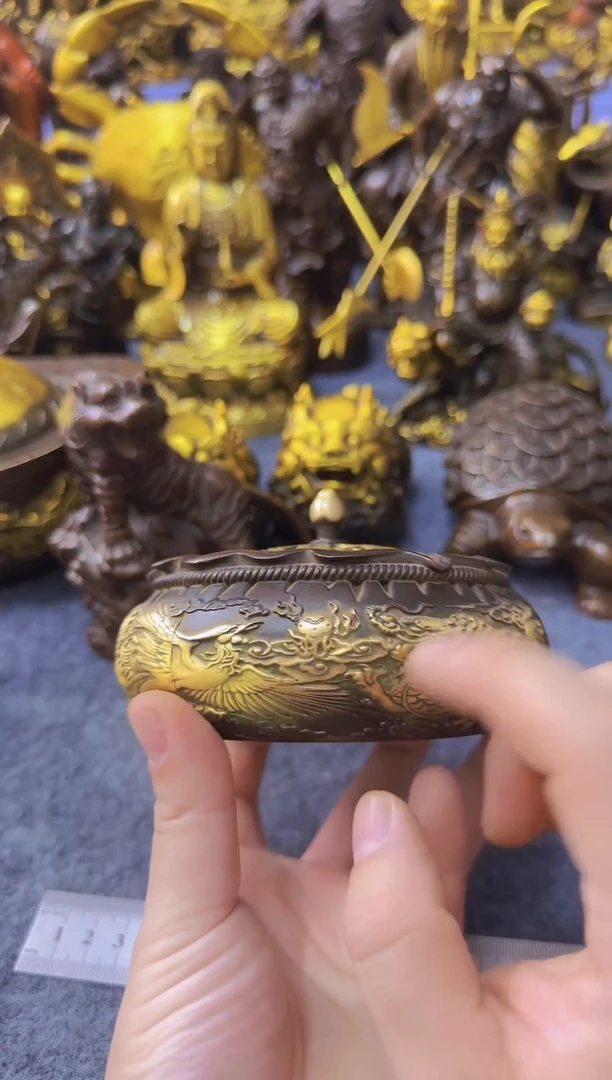 老黄黄铜摆件装饰品