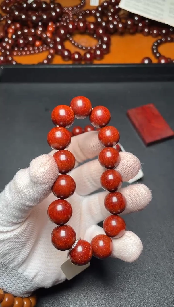 手串/手链小叶紫檀1.5龙鳞金星