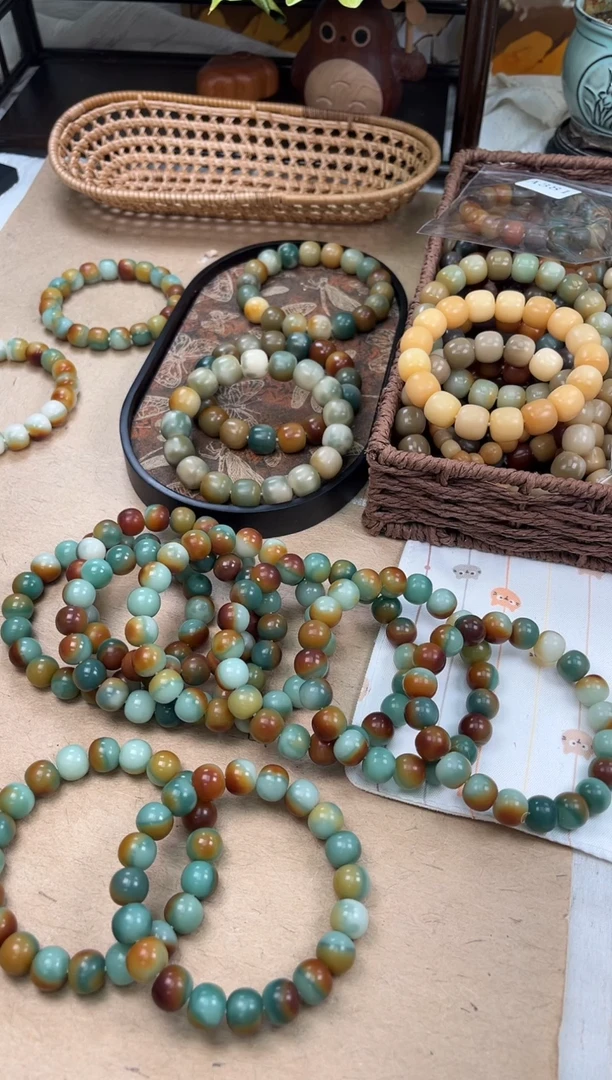 手串菩提根/象牙果a418 卡13 干磨+机抛