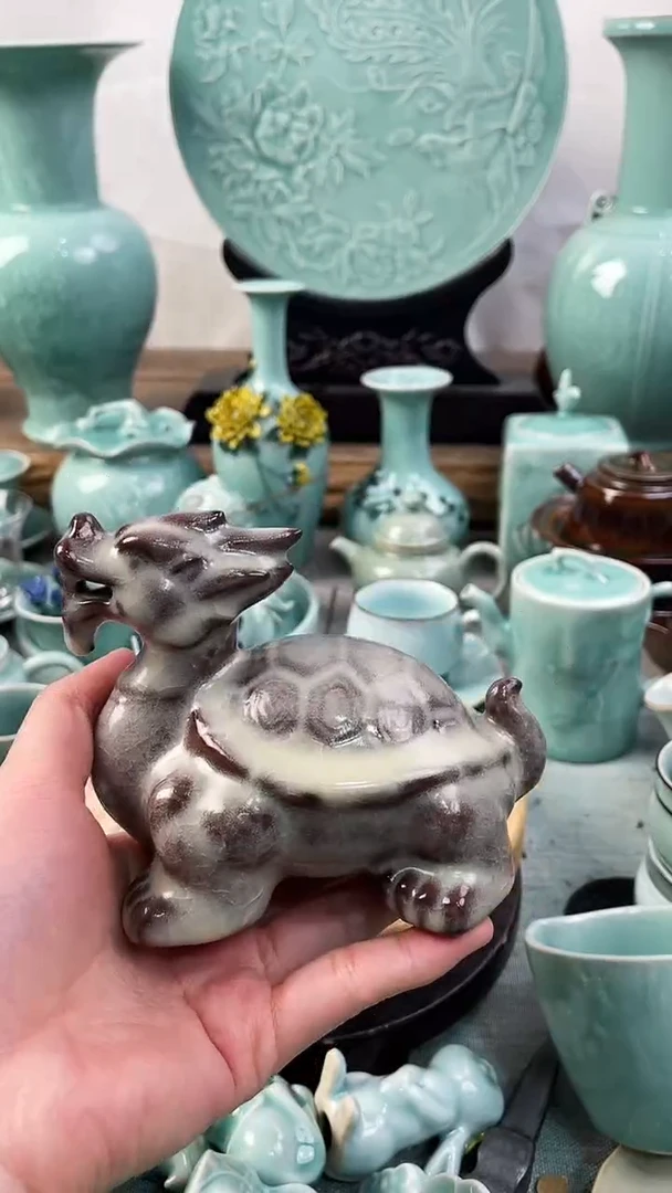 【闪购商品】纯手工 特价福利 微瑕 慧仙青瓷
