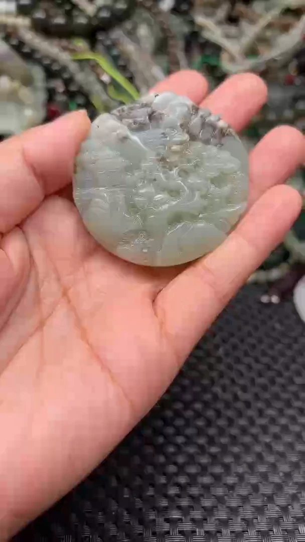 颈饰未镶嵌和田玉1