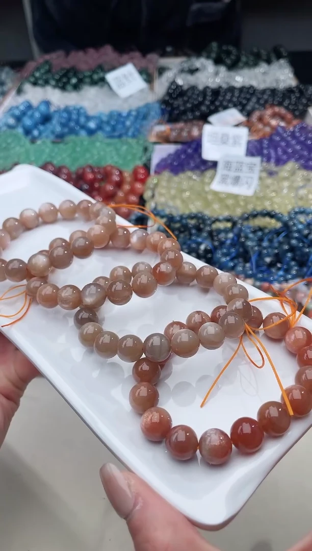 【闪购商品】水晶手链银S925镶嵌太阳月光663