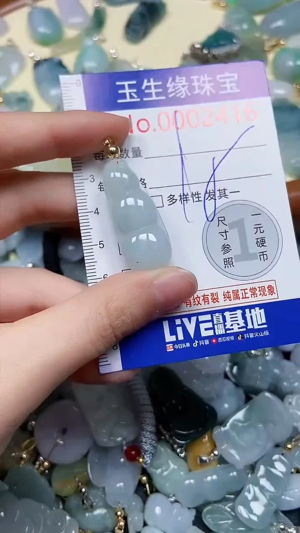 【闪购商品】翡翠颈饰未镶嵌闪购00002416