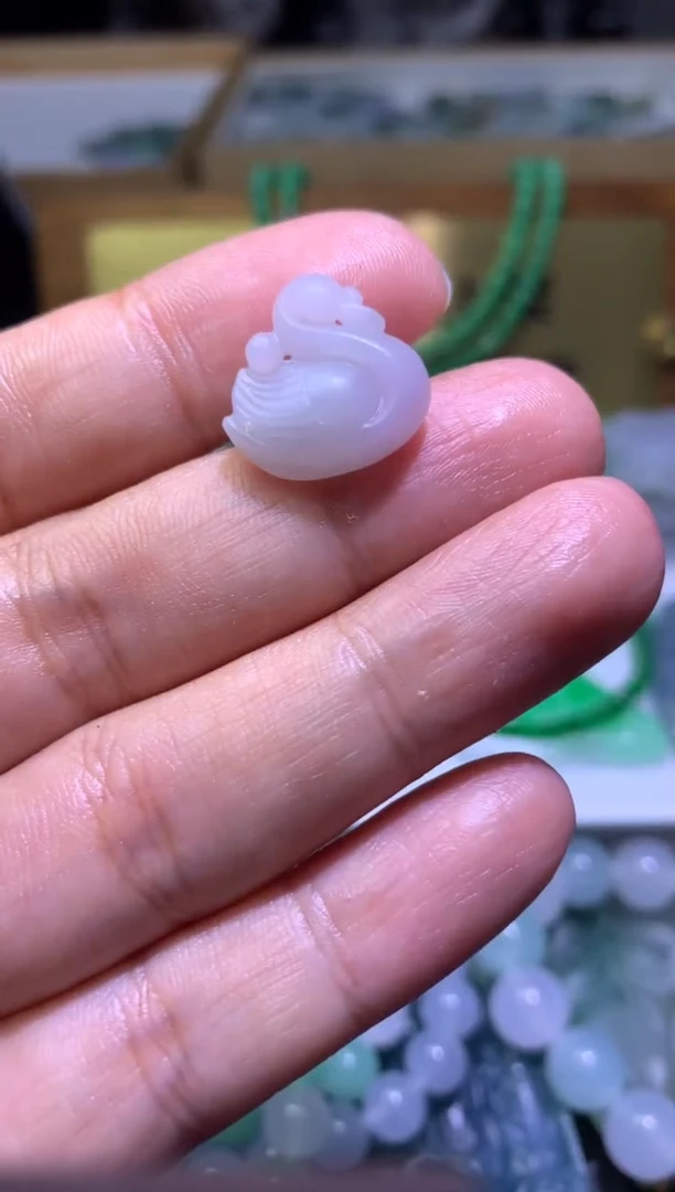 定制翡翠未镶嵌毛货