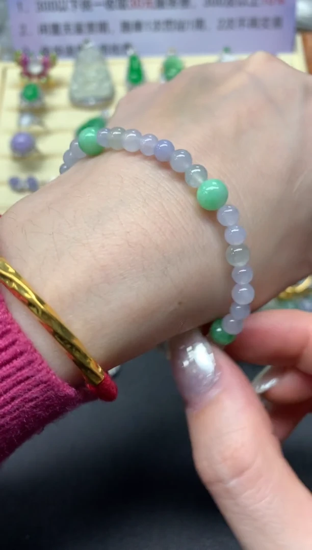 【闪购商品】翡翠手串未镶嵌手串|400+40