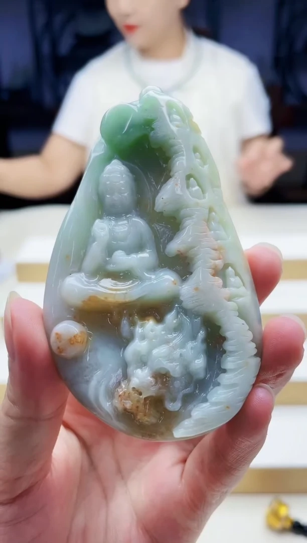 未镶嵌定制翡翠毛货09240193