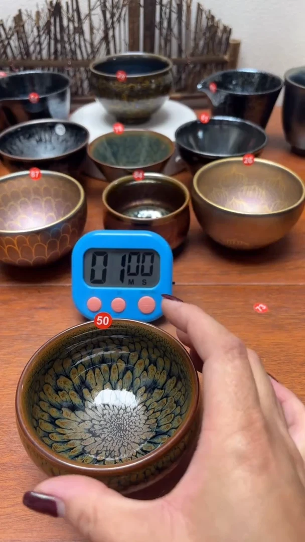 【闪购商品】茶盏50号建盏工匠茶器